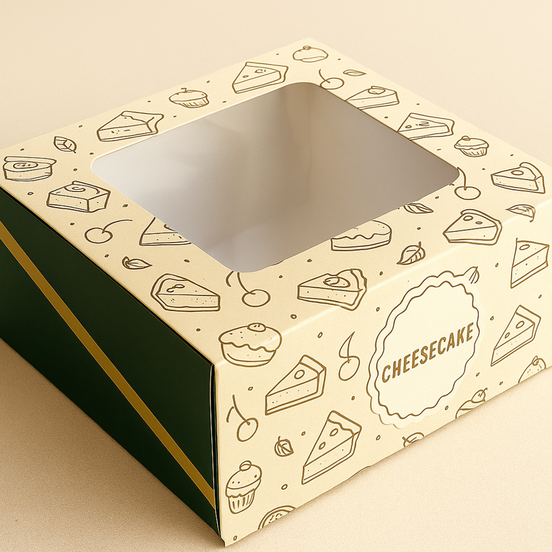 Custom Cheesecake  Boxes
